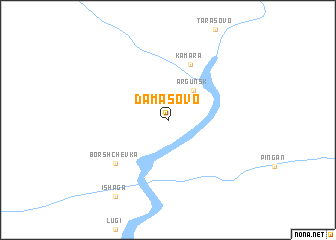 map of Damasovo
