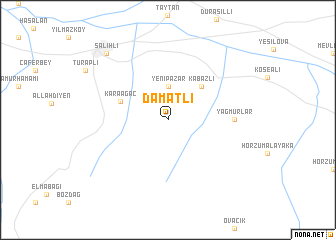 map of Damatlı