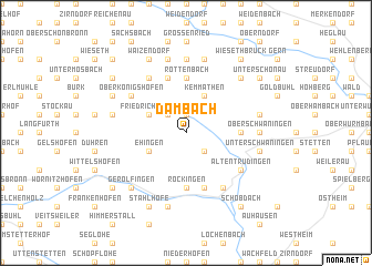 map of Dambach