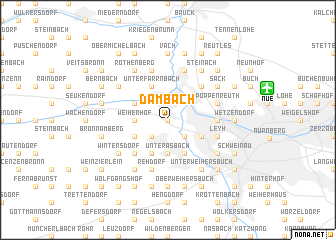 map of Dambach