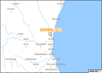 map of Dambaliuzi