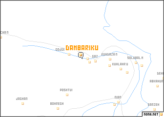 map of Dam Bārīkū