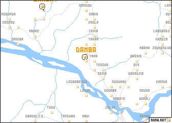 map of Damba