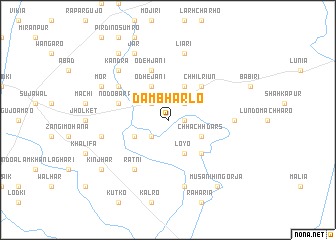 map of Dambharlo