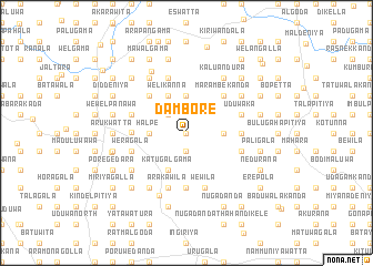 map of Dambore