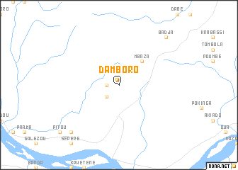 map of Damboro