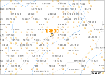 map of Dambo