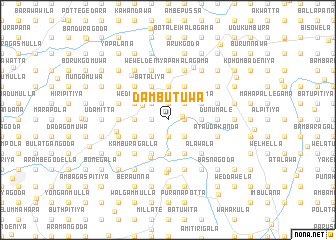 map of Dambutuwa