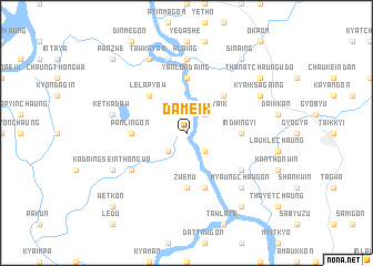 map of Dameik