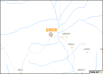 map of Damia