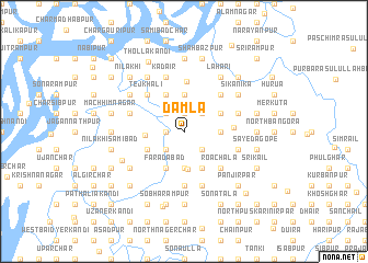 map of Dāmla