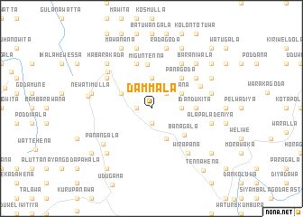 map of Dammala