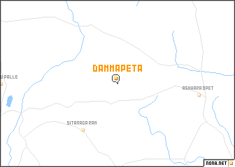 map of Dammapeta