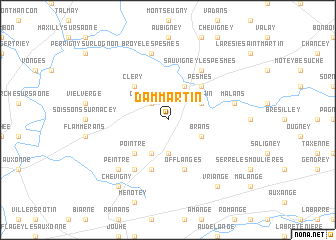 map of Dammartin