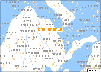 map of Dammarwāla