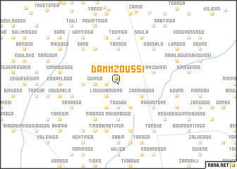map of Dammzoussi