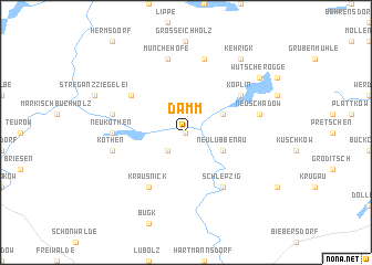 map of Damm