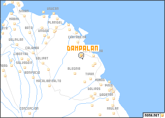 map of Dampalan