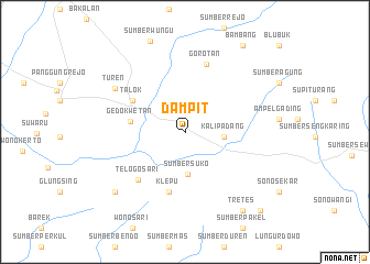 map of Dampit