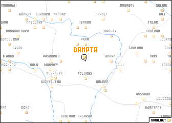 map of Dampta