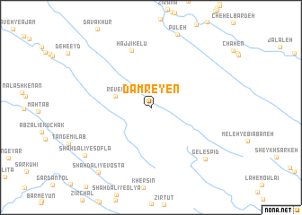 map of Damreyen