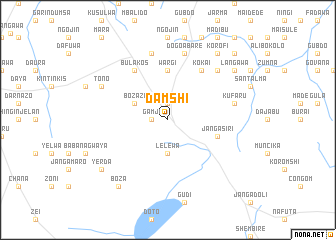 map of Damshi