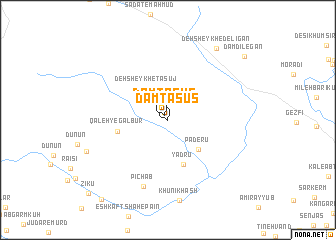 map of Dam Ţasūs