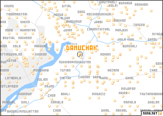 map of Dāmu Chak