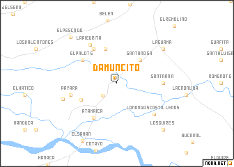 map of Damuncito