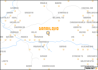 map of Danailovo