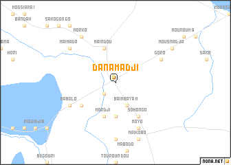 map of Danamadji