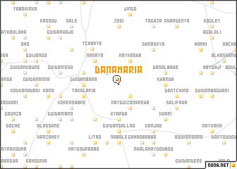 map of Dan Amaria