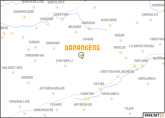 map of Danankeng