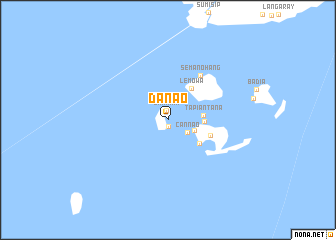 map of Danao