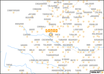 map of Danao