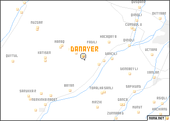 map of Danayer