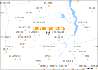 map of Dan Ba Baganzamé