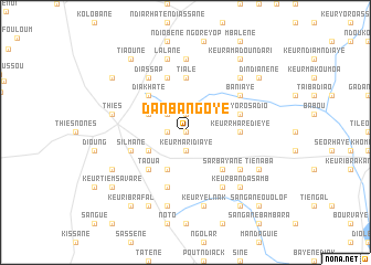 map of Danbangoye