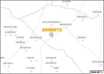map of Dan Barto