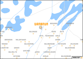 map of Danbrum