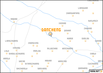 map of Dancheng