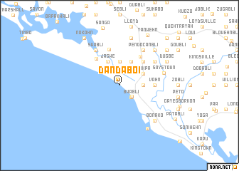 map of Dandaboi