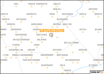 map of Dan Dagouma