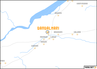 map of Dandalmari