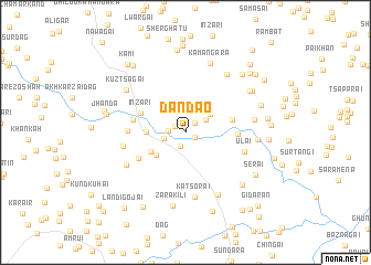 map of Dandāo