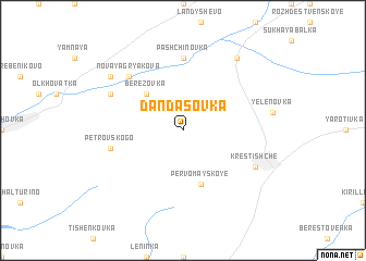 map of Dandasovka