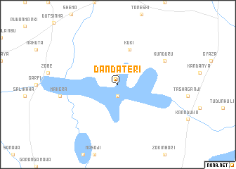 map of Dandateri