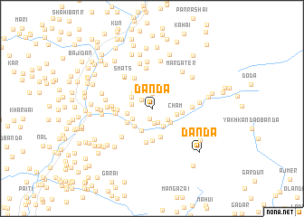 map of Danda