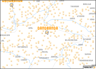 map of Dand Bānda