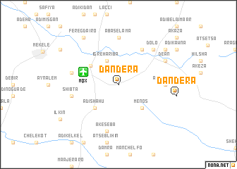 map of Dandera